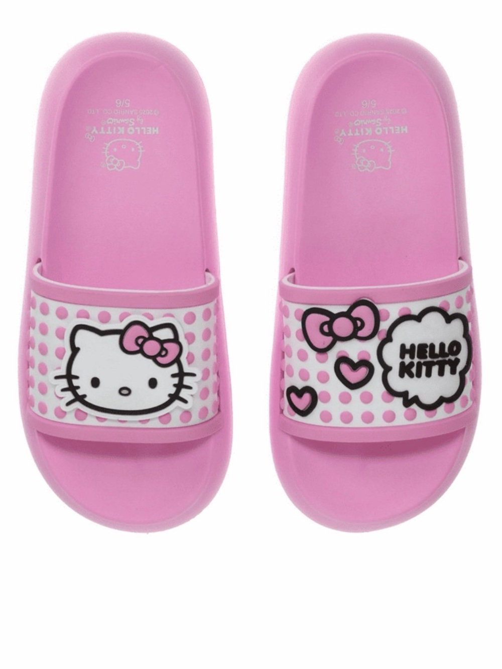 Hello Kitty Pink Slide Sandals